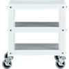 go-cart white rolling table