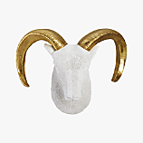 goldie the wall hanging ram