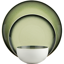 green light dinnerware