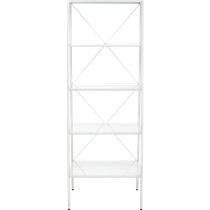 hancock white bookcase