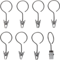 hanging clips set of eight