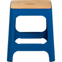 hitch peacock blue stool