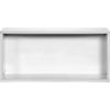 hyde white 30" open wall mounted cabinet. 30"Wx11.25"Dx14"H
