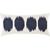 ink blot 23"x11" pillow