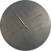 iron circle 30" clock