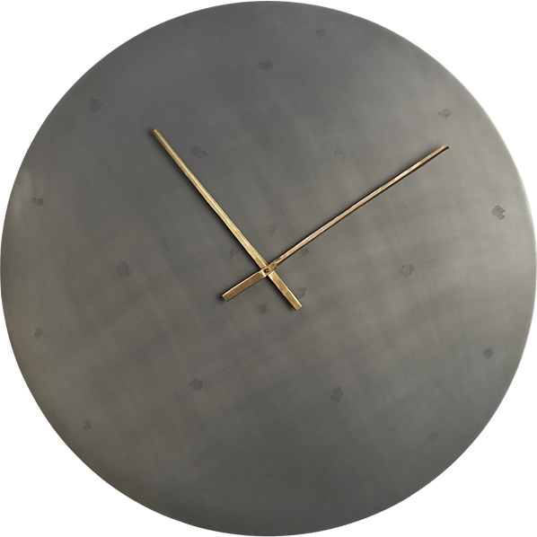 IronCircleWallClock30inF12