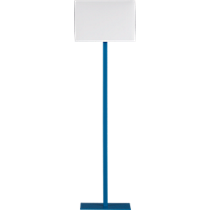 john peacock blue floor lamp