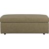julius storage ottoman in bark.overall: 44"Wx25"Dx16"Hinterior: 40.75"Wx22"Dx8"H