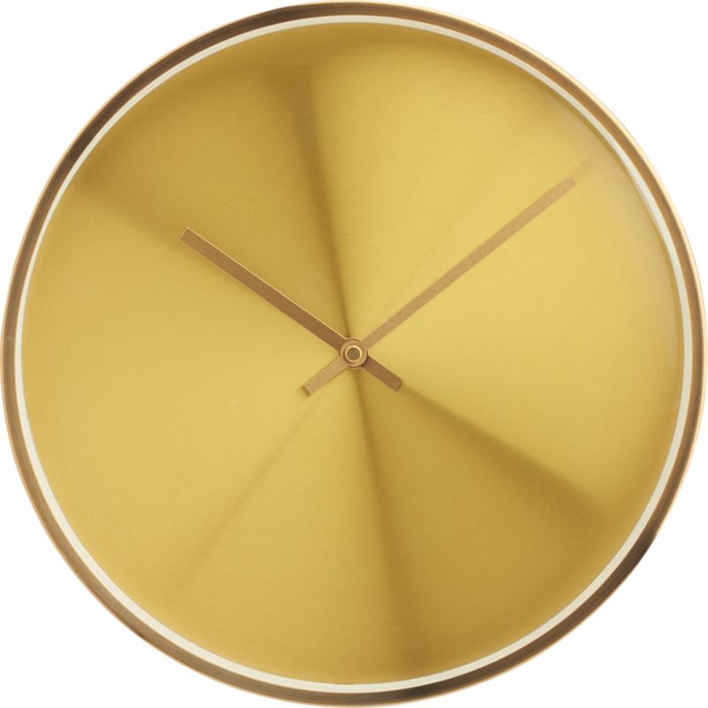 karat wall clock CB2