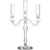 labra holds 3 candleholder. 8"Wx4"Dx12"H