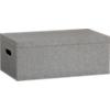 grey felt storage box