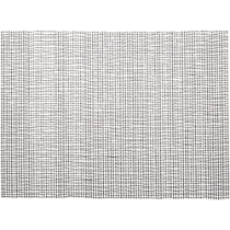 lattice black placemat