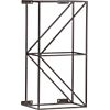 linear 12 bottle wine rack. 9"Wx7.25"Dx18.5"H