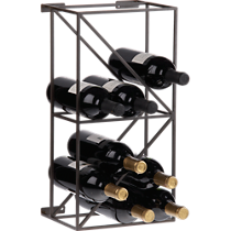 linear 12 bottle wine rack