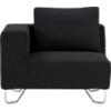 lotus antrazit corner chair