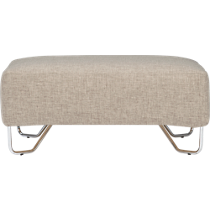 lotus natural ottoman