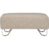 lotus natural ottoman