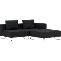 lotus antrazit sectional pieces