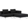 lotus antrazit sectional pieces