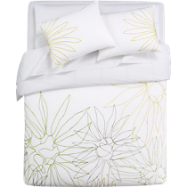 lula embroidered bed linens