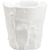 mache candleholder
