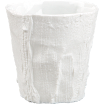 mache candleholder