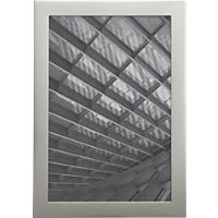 stainless steel magnetic frame 4"x6" photo