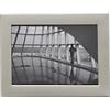 stainless steel magnetic frame 2.5"x3.5" photo