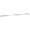 metal aluminum wall shelf. 48"Wx4.5"Dx2"H
