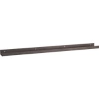 metal gunmetal wall shelf
