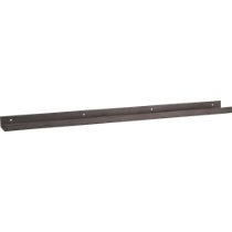 metal gunmetal wall shelf