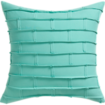 metro aqua 20" pillow