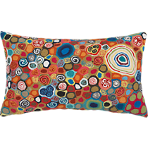 millefiora murano 20"x12" outdoor pillow