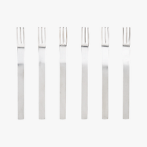 mini cocktail forks set of six