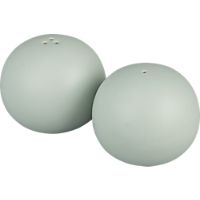 2-piece mint salt and pepper shaker set