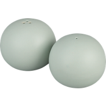 2-piece mint salt and pepper shaker set