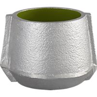 molten green candleholder