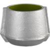molten green candleholder
