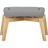 morgon ottoman. 27"Wx22"Dx16"H