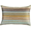 multi-colored embroidered pillow.