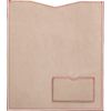 natural leather tablet case. 8.5"Wx9.75"H