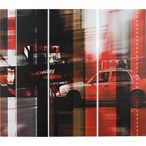 new york minute panels set of three