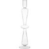 numi 1-ring candleholder. 2"dia.x11.75"H