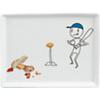 oliver baseball appetizer plate