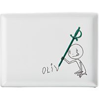 oliver cocktail sword appetizer plate
