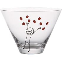 oliver pomegranate martini glass