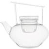 om beaker glass teapot
