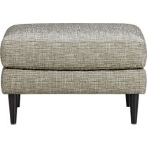 parlour tweed ottoman