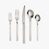 20-piece pattern 518 flatware set: four each of salad forks, dinner forks, knives, tablespoons and teaspoons.
