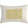 peek white 18"x12" pillow